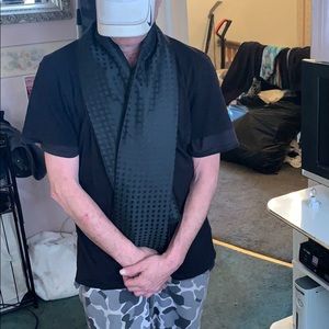 Giorgio Armani black scarf